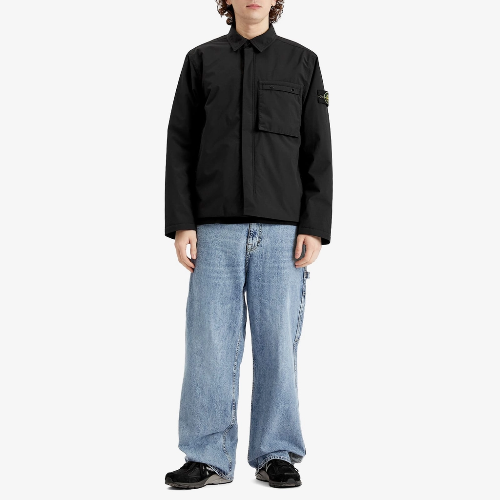 Stone Island Men's Soft Shell-R Primaloft Jacket Black